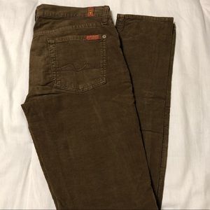 7 for all Mankind Roxanne Corduroy skinny jeans
